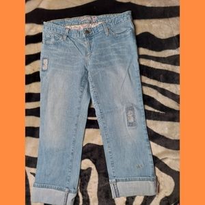 American Eagle Blue Jean Capris